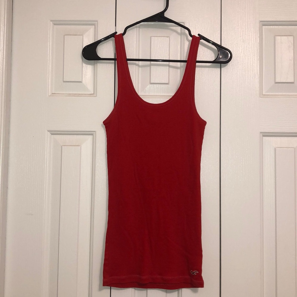 Red Hollister Tank Top